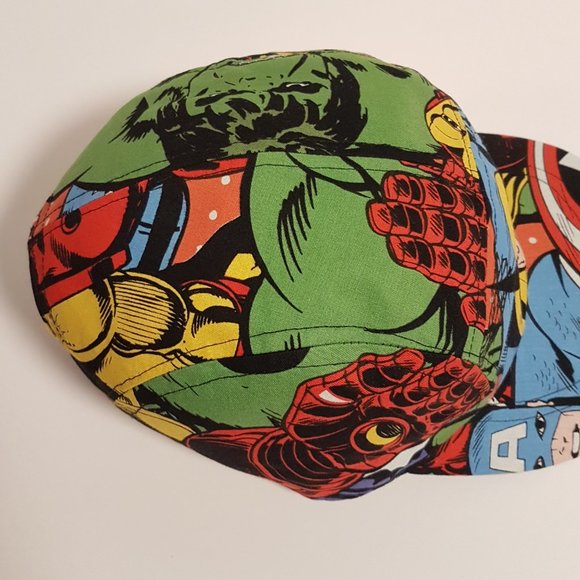 Handmade Marvel Comics Hat Trucker Hat Classic Cap Avengers Wolverine Superhero - Picture 11 of 16